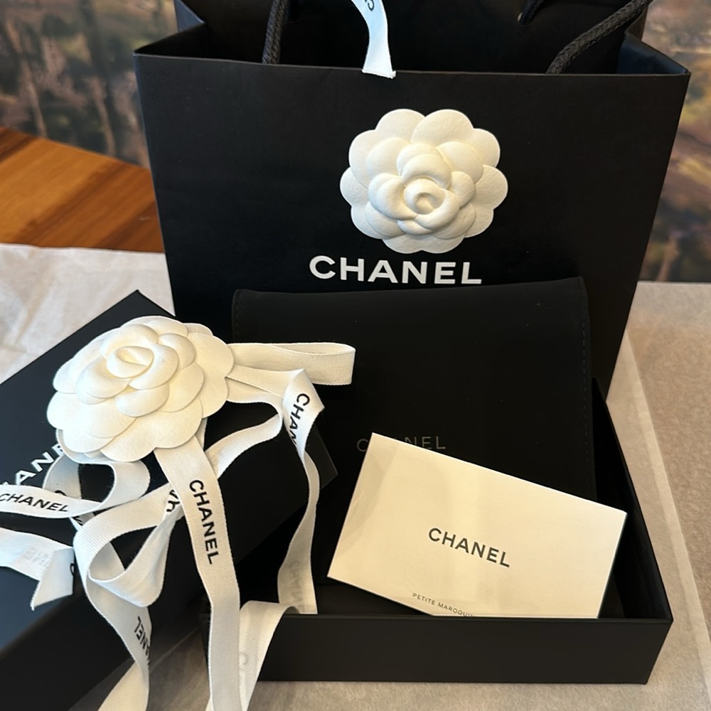 Authentic Chanel Quilted Mini O Case Pouch - Picture 14 of 14